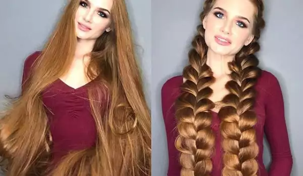 Руската Рапунцел пребори косопада! Съветите ѝ за дълга коса вдъхновяват мнозина