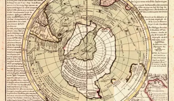 Карта на Антарктида