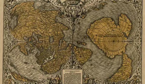 Карта на Антарктида