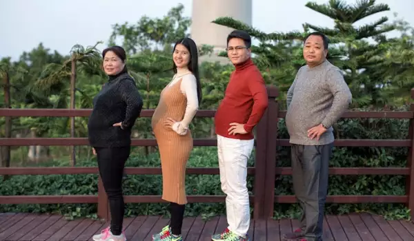 Китайско семейство извая телата си за 6 месеца! Вижте тяхната борба