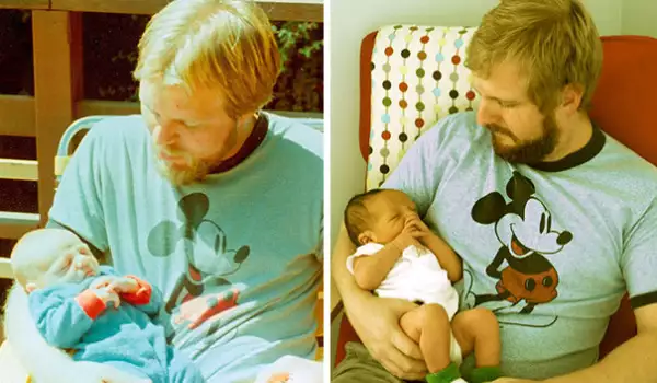 Родители и деца на една и съща възраст: Те са еднакви!