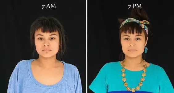 Поразителна разлика! Вижте как изглеждат хора в 7 сутринта и 7 вечерта